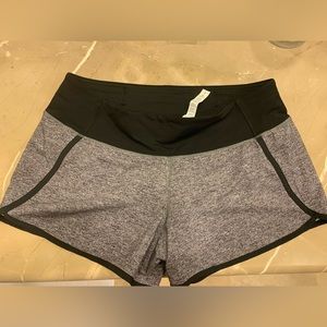 LULULEMON women’s low-rise shorts - worn once - practically new
